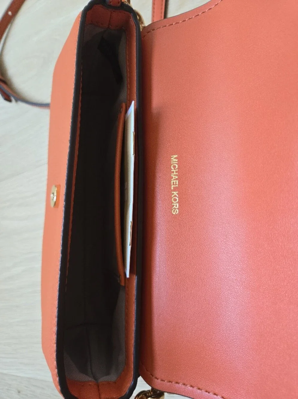 Michael Kors pebbled leather